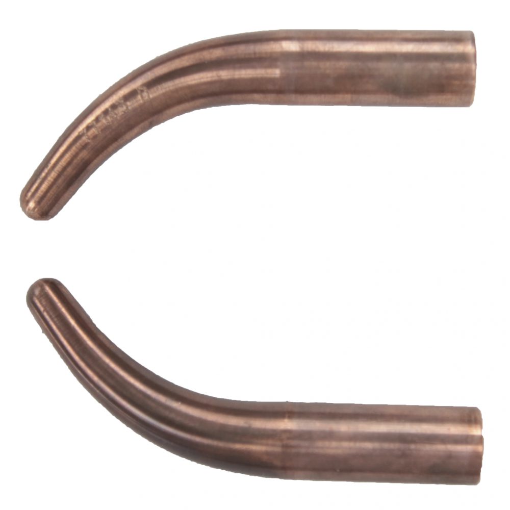 2 наклонных электрода для плечей для сварки в труднодоступных местах